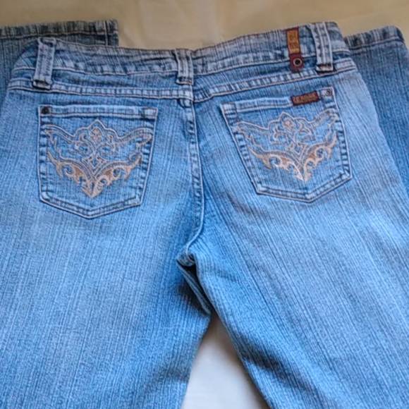 ZD Embroidered Jeans - Picture 2 of 3